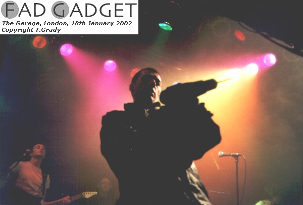 Fad Gadget The Garage London Film 2 Frame 24a